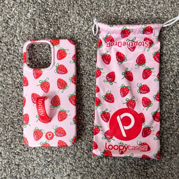 Loopy Case Accessories - Berries and Bows Loopy Case